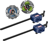 Beyblade X — Mister Fantastic 9-65A & Doctor Doom 0-80LO Marvel Dual Pack