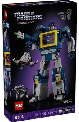 LEGO ICONS 10358 Transformers Soundwave Uscita Ottobre