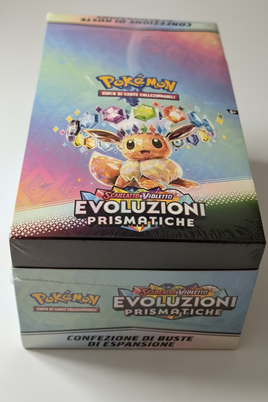 Pokemon Evoluzioni Prismatiche Bundle 6 Bustine ITA - Sealed Box da 10