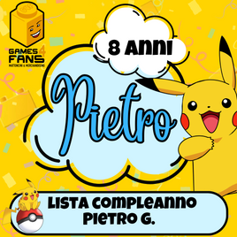 Compleanno di Pietro G. 8 anni