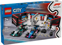 LEGO CITY 60444 Garage F1, Mercedes-AMG e auto alpine