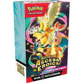 Pokémon Megaevoluzione Ascesa Eroica Bundle 6 Buste ITA