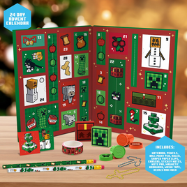 MINECRAFT - Stationery - 24 days Advent Calendar PREORDINE ORA USCITA SETTEMBRE