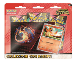 Pokémon Collezione con Adesivi dell'espansione Megaevoluzione - Ascesa Eroica (IT) USCITA GENNAIO