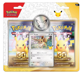 Pokémon 30° Anniversario - Blister 2 Buste 16 settembre 2026