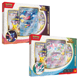 Pokémon 30° Anniversario - Collezione Greninja-ex & Sylveon-ex 16 settembre 2026
