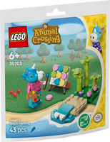 LEGO ANIMAL CROSSING GIULIANO DIPINGE SULLA SPIAGGIA 30703