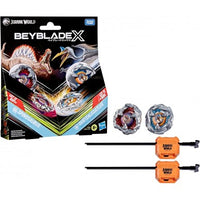 Beyblade X Jurassic World Spinosaurus vs Quetzalcoatlus Starter Pack - Hasbro