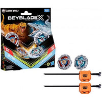 Beyblade X Jurassic World T-Rex vs Mosasaurus Starter Pack - Hasbro