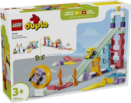 LEGO DUPLO 10478 Rampe creative 3 in 1 con veicoli