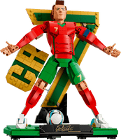 LEGO® Editions 43016 Cristiano Ronaldo – Leggenda del calcio