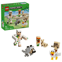 LEGO MINECRAFT 21592 Attacco nel deserto del fantino di polli USCITA GIUGNO