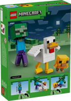 LEGO® Minecraft® 21582 - Il Fantino Pollo (Chicken Jockey) USCITA AGOSTO