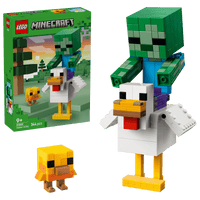 LEGO® Minecraft® 21582 - Il Fantino Pollo (Chicken Jockey) USCITA AGOSTO