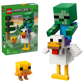 LEGO® Minecraft® 21582 - Il Fantino Pollo (Chicken Jockey) USCITA AGOSTO