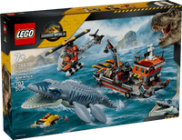 LEGO Jurassic World 77983 Attacco della Barca del Mosasauro USCITA AGOSTO
