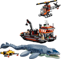 LEGO Jurassic World 77983 Attacco della Barca del Mosasauro USCITA AGOSTO
