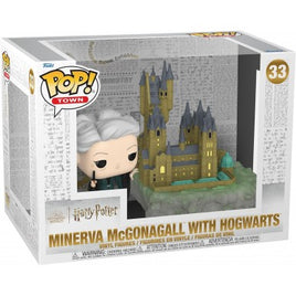Funko Pop Town 33 - Minerva McGonagall with Hogwarts - Harry Potter (Oversized)