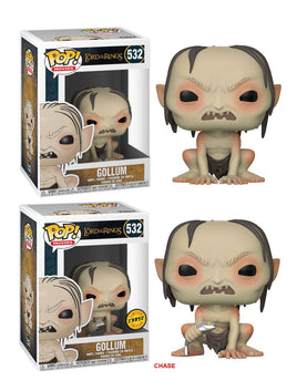 Lord of the Rings POP! Gollum 9 cm Assortimento di 2 Pz Chase edition