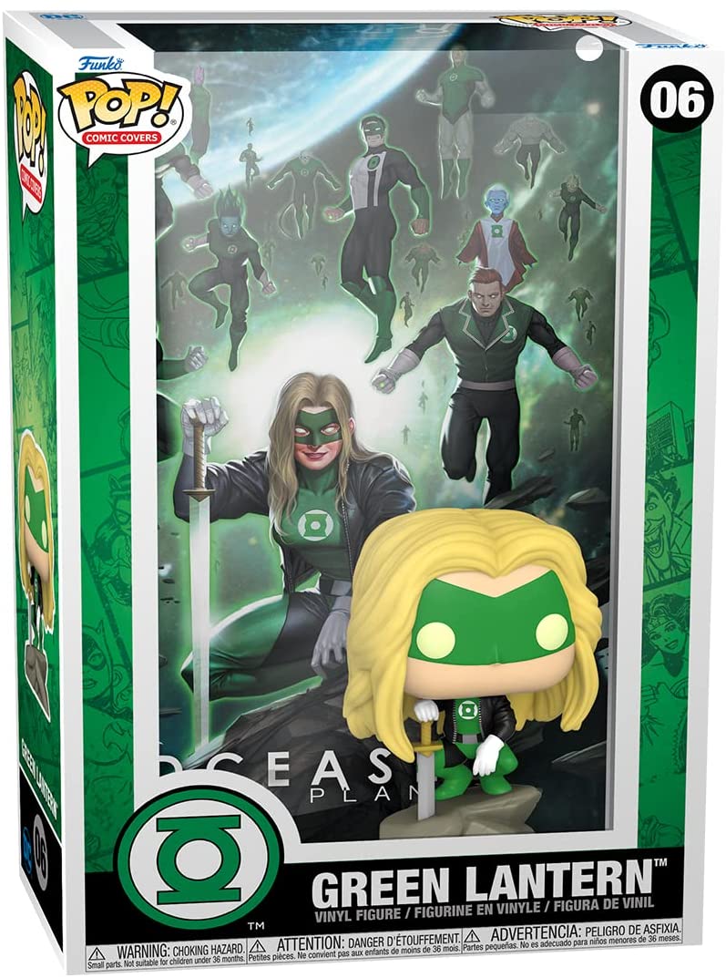 Funko Pop! Comic Cover: DC - DCeased - Lanterna Verde - Figura Collezionabile In Vinile 18x28cm