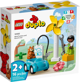 LEGO DUPLO 10985 Turbina eolica e auto elettrica