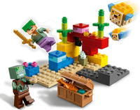 LEGO MINECFRAT 21164 LA BARRIERA CORALLINA