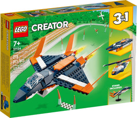 Jet supersonico 31126 LEGO CREATOR 3in1