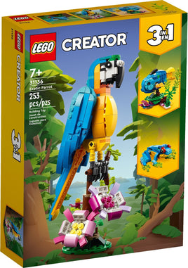 LEGO CREATOR 3in1 Papagallo esotico
