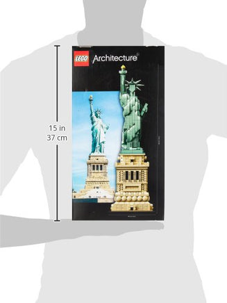 MODELLO 3D LEGO ARCHITECTURE SET 21042 STATUA DELLA LIBERTÀ