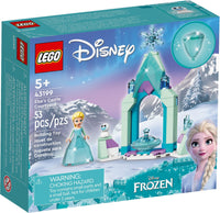 Il cortile del castello di Elsa LEGO DISNEY 43199