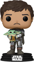 Funko POP Star Wars: Mandalorian- Mando Holding Child
