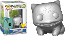 Funko Pop Pokemon Bulbasaur Silver Metallic 25th Anniversario