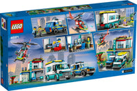 LEGO CITY 60371 Quartier generale veicoli d’emergenza