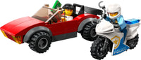 LEGO CITY 60392 Inseguimento sulla moto della polizia