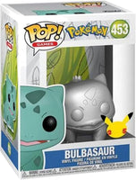 Funko Pop Pokemon Bulbasaur Silver Metallic 25th Anniversario