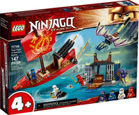 LEGO NINJAGO 71749 IL VOLO FINALE DEL VASCELLO DEL DESTINO