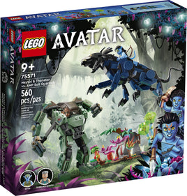 LEGO AVATAR 75571 Neytiri e Thanator vs. Quaritch con tuta AMP