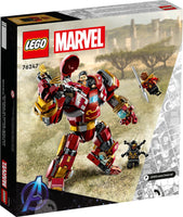 LEGO MARVEL 76247 Hulkbuster: La battaglia di Wakanda