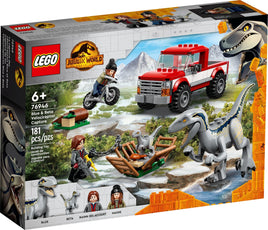 La cattura dei Velociraptor Blue e Beta LEGO JURASSIC 76946