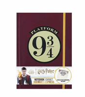 Notebook Binario 9 e 3/4  con biglietto Hogwarts Express