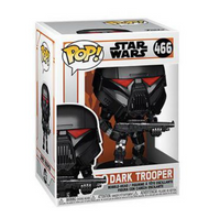 Funko POP Star Wars: Mandalorian- Dark Trooper (Battaglia) 466