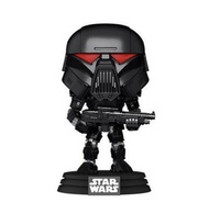 Funko POP Star Wars: Mandalorian- Dark Trooper (Battaglia) 466