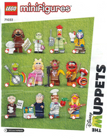 SERIE 71033 SCEGLI LA TUA MINIFIGURA Muppets