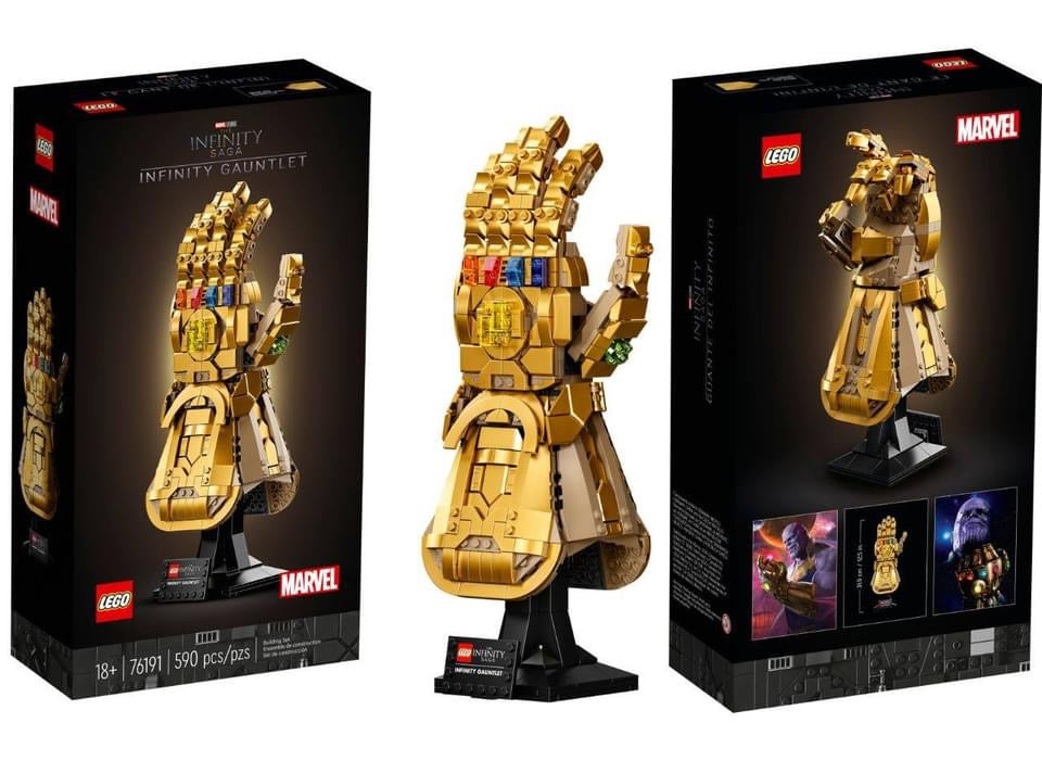 lego Marvel - Guanto dell'Infinito di Thanos Kit Modellismo da Costruire  per Adulti 18+ Anni - 76191